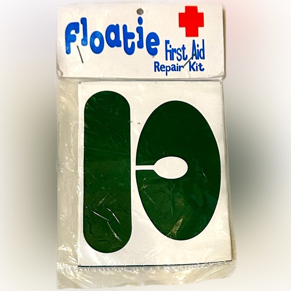 SUGAR FLOATIE FIRST AIDE REPAIR KIT GREEN FLIP FLOP SANDAL BEACH SUMMER THONG - Picture 2 of 3